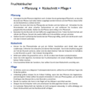 Fruchtsträucher - Pflanzung, Rückschnitt und Pflege