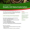 Juni 2026: Kreativ mit Naturmaterialien